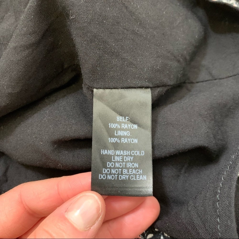 Lulus Jasmine Black Floral Print Toss On Tank Dre… - image 7